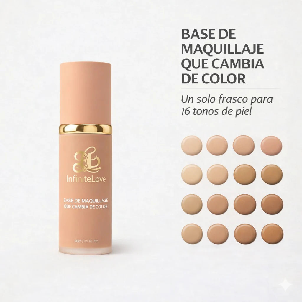 Base de Maquillaje Antiedad 5 en 1 SPF50 | Piel Perfecta en Segundos