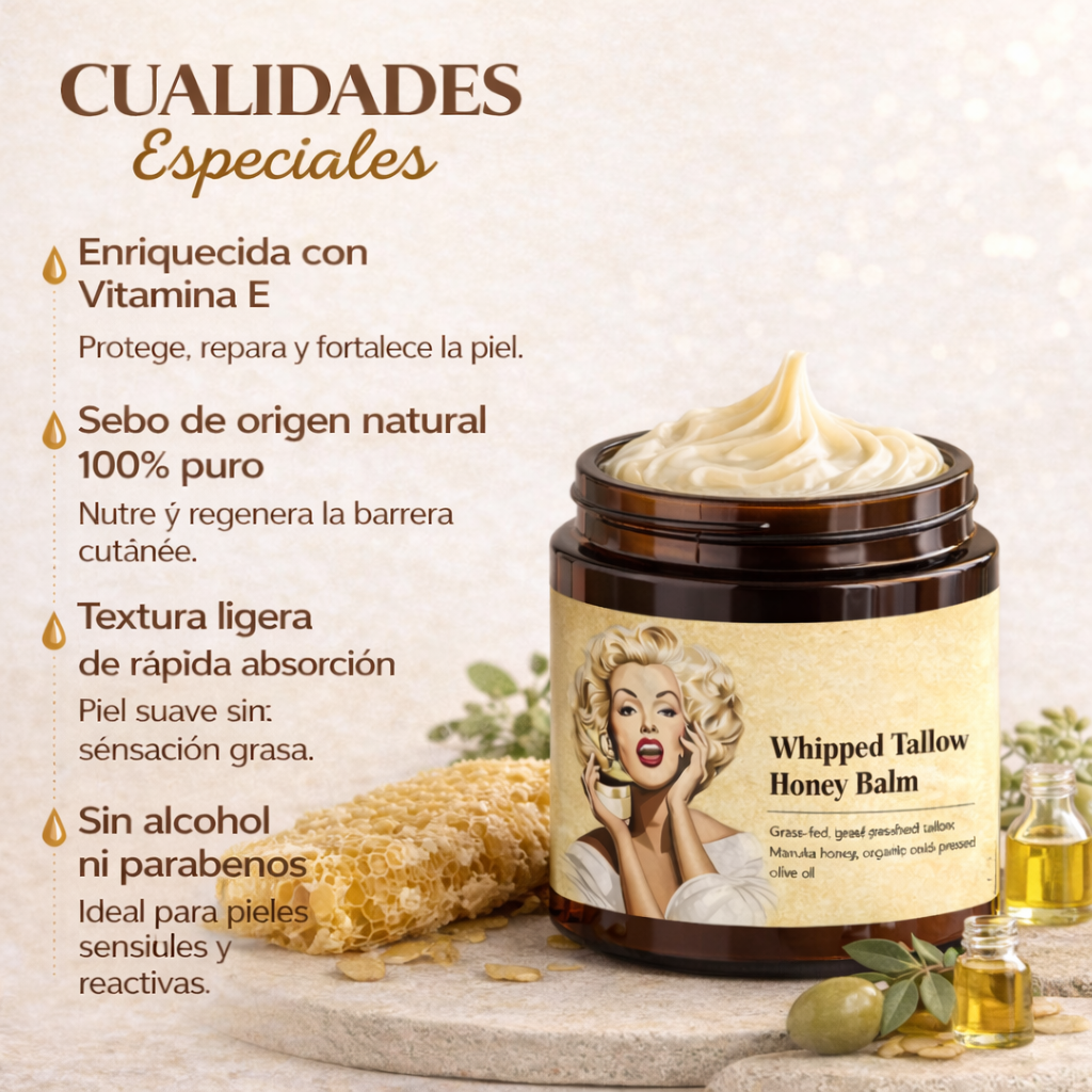 Sebo de Res  100% Natural + Ebook y Mascarilla Facial GRATIS